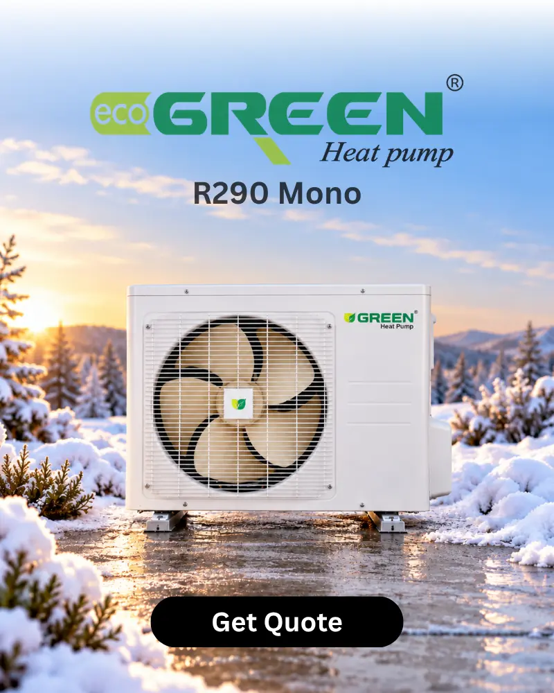 EcoGreen air source heat pump