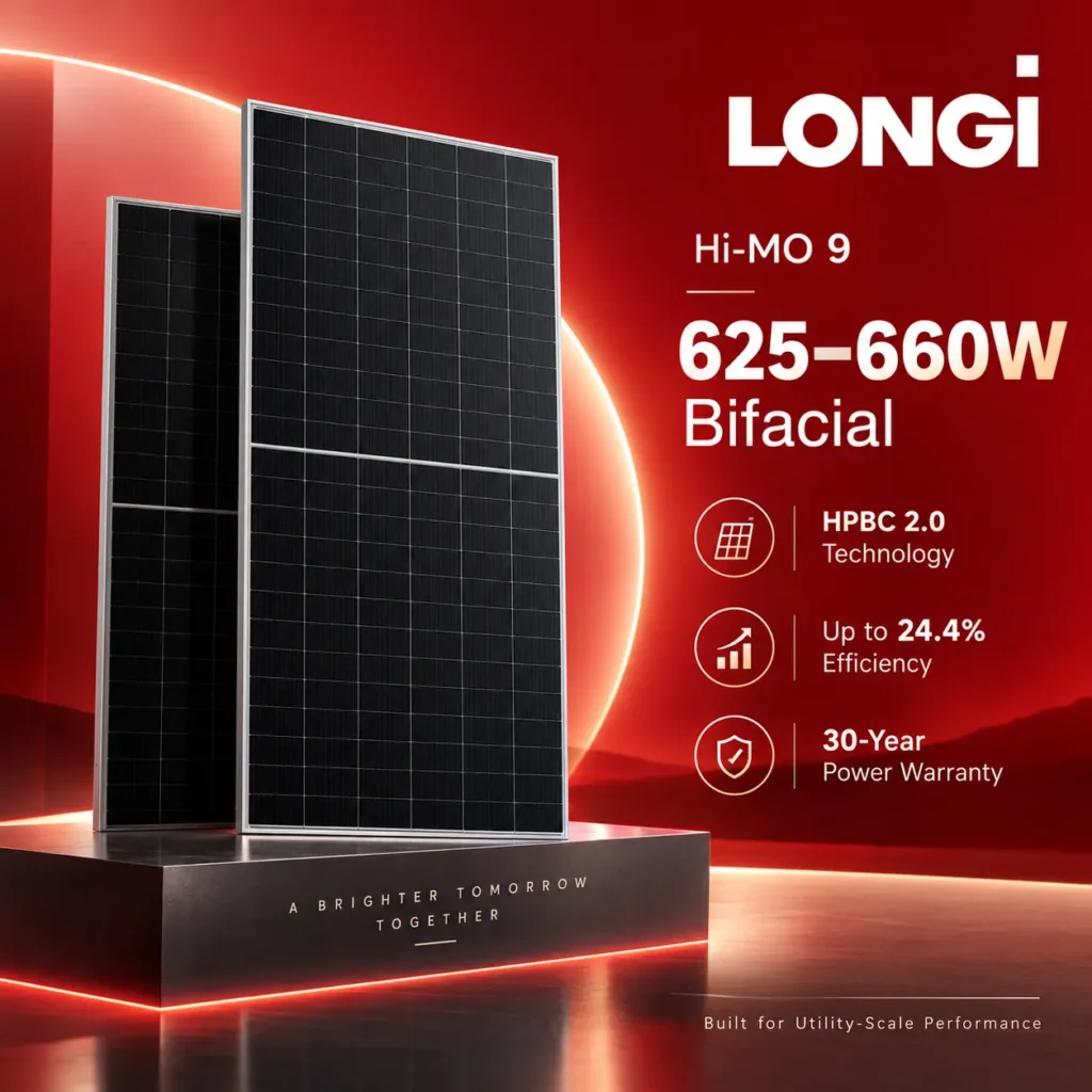 Longi Solar panels
