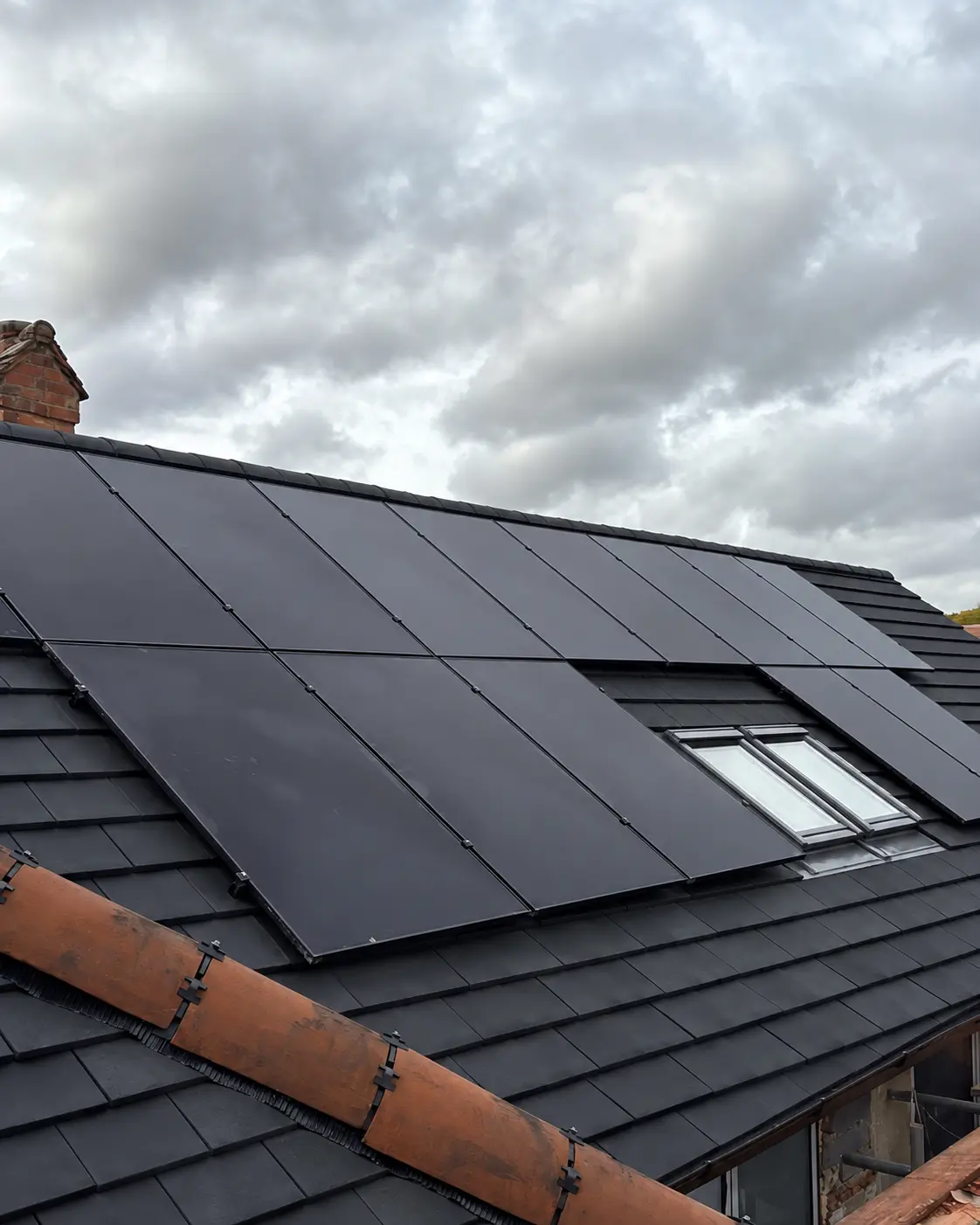 Solar panels installed at a Get Free Quote customer property