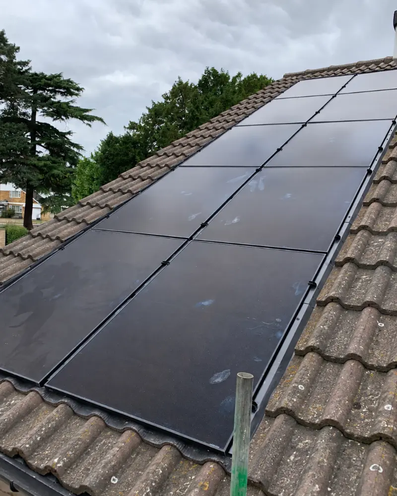 Residential roof solar panels installed by Get Free Quote